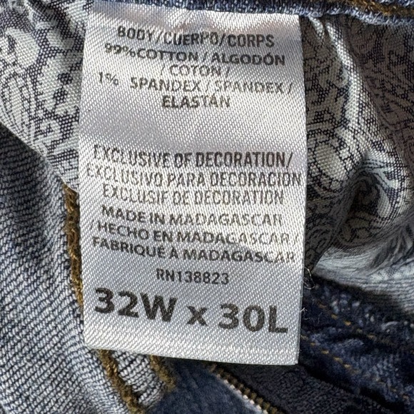 Cody James Jeans Straight Bootcut Western Men's 32x30 Stretch Denim Blue Cowboy - Picture 5 of 14